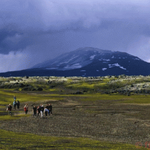 Iceland mount Hekla