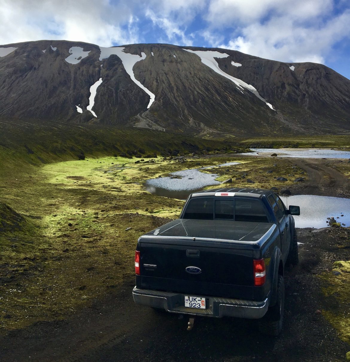 4wd on Fjallabak