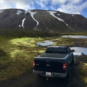 4wd on Fjallabak